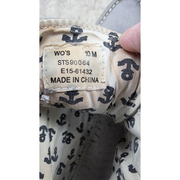 Sperry Top-Sider Women's Size 10 Betty Chukka‎ Boot Lace-Up Side Zipper Gray - Picture 11 of 11